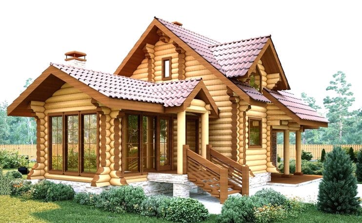 Деревянные дома, дома из бруса